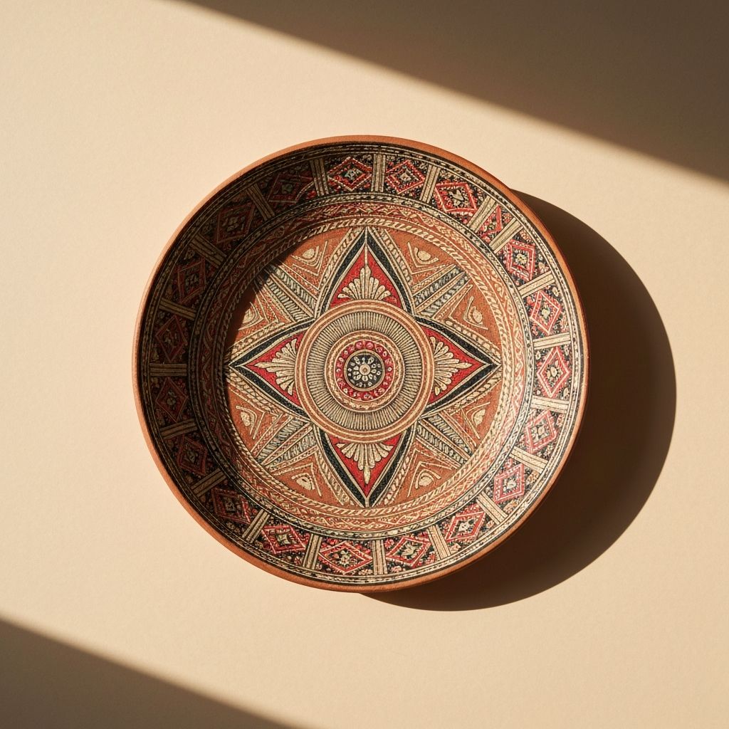 Pattachitra Wall Plates